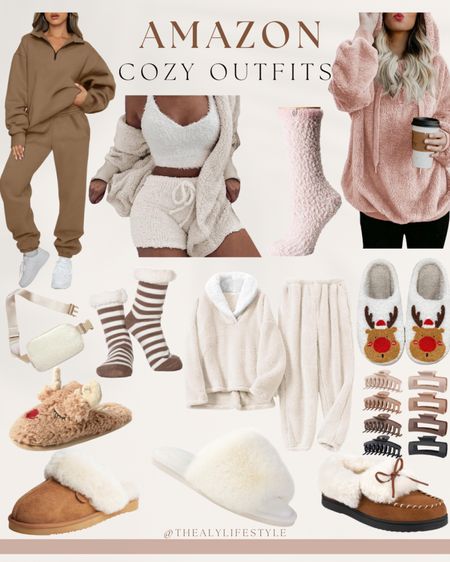 Cozy comfortable outfits, loungewear, amazon finds, amazon fashion. 

#LTKSeasonal #LTKGiftGuide #LTKHoliday