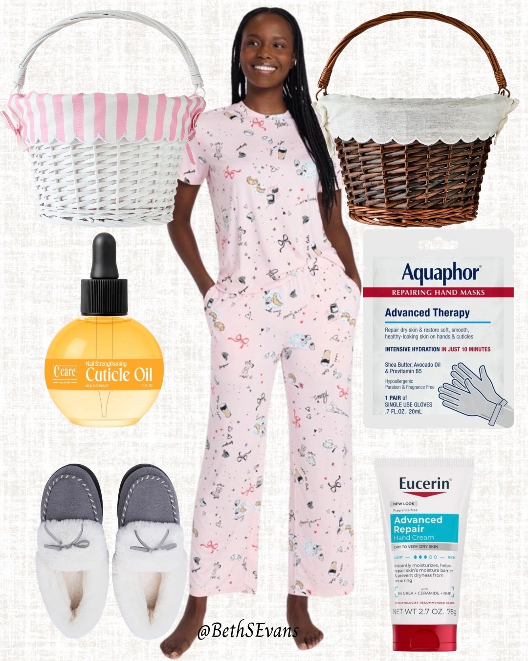 Easter basket idea for moms, grandmothers, daughters, daughter-in-laws, BFFs and more! Little love and self care for spring! These pajamas are UNDER $15 and I have linked up a bunch of pattern/color options! 

#LTKSeasonal #LTKSaleAlert #LTKBeauty