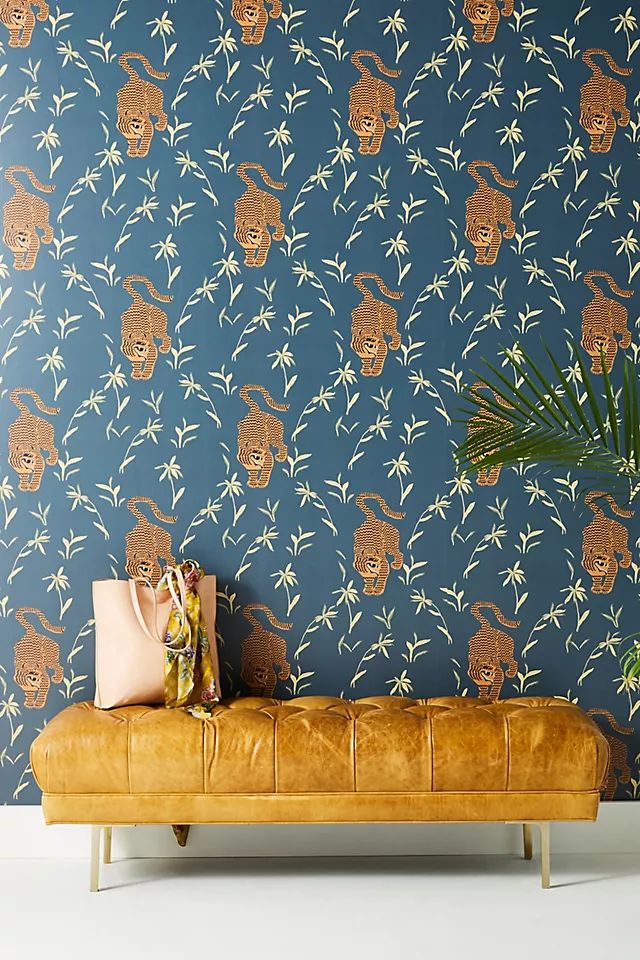 Silent Tiger Wallpaper | Anthropologie (US)