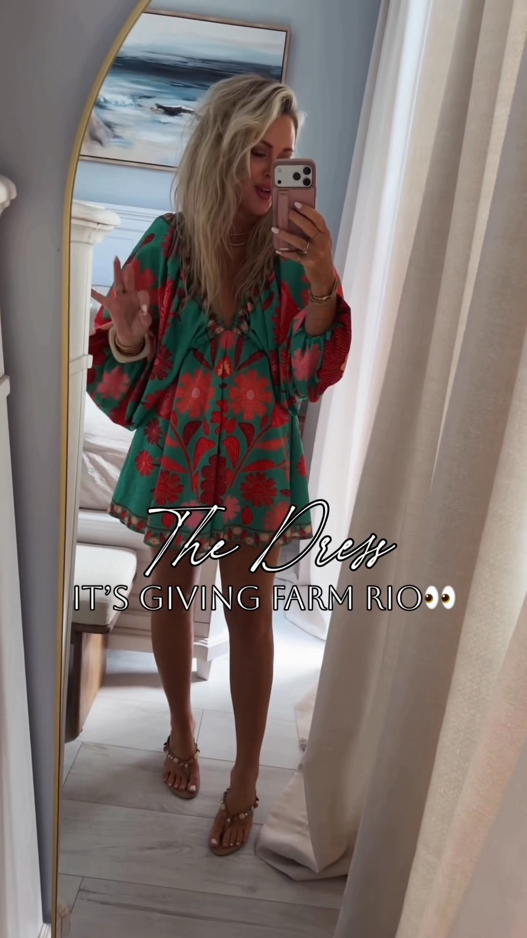 I think we broke the internet with this dress! You’ll never guess where it’s from! I’m in small & ordered more prints clearly! Giving farm rio🧡☀️😍 they have now fall colors & plain options! 

Dress. Farm rio. Look for less. Amazon. Summer dress.

#LTKootd #LTKgrwm #LTKSaleAlert