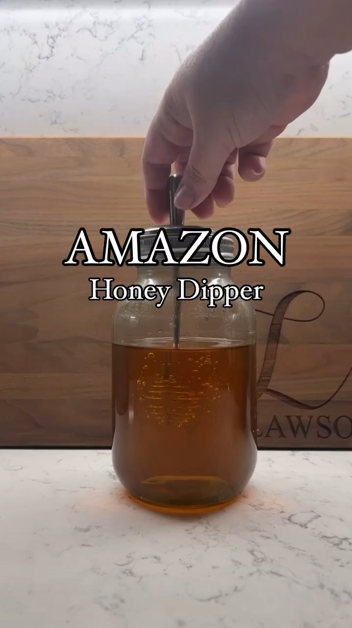 Any other local honey lovers? 🍯 

A honey dipper lid can transform your mason jar into your new favorite honey pot. You can easily drizzle honey on food without making a mess and keep your honey safely sealed when not in use!

Did you know eating local honey has many health benefits?

• Raw honey from within 50 miles of your home may help with seasonal allergies.

• Honey can soothe stomach ulcers and improve digestive health. It also contains prebiotics.

• Antibacterial properties of honey can help prevent infection and speed up the healing process.

• Honey’s antioxidants, including flavonoids, may help reduce the risk of heart disease, lower blood pressure and cholesterol, and prevent blood clots.

• The glucose and fructose content in honey can provide an immediate energy boost.

• Antimicrobials of honey can help clear infections and treat cold symptoms.
.
.
.
#amazon #amazonkitchen #amazondeals #amazonhome #honey #honeydipper #localhoney #rawhoney #freshhoney #kitchentools #kitchenfinds #homecooking #homecook #primedaydeals #amazonprimeday

#LTKSaleAlert #LTKHome