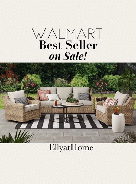 Best selling Better Homes and Gardens outdoor conversation set on sale! Shop early! Neutral outdoor, patio, porch furniture, wicker, outdoor living, spring, summer, backyard. President’s Day sales. 


#LTKsalealert #LTKfamily #LTKhome