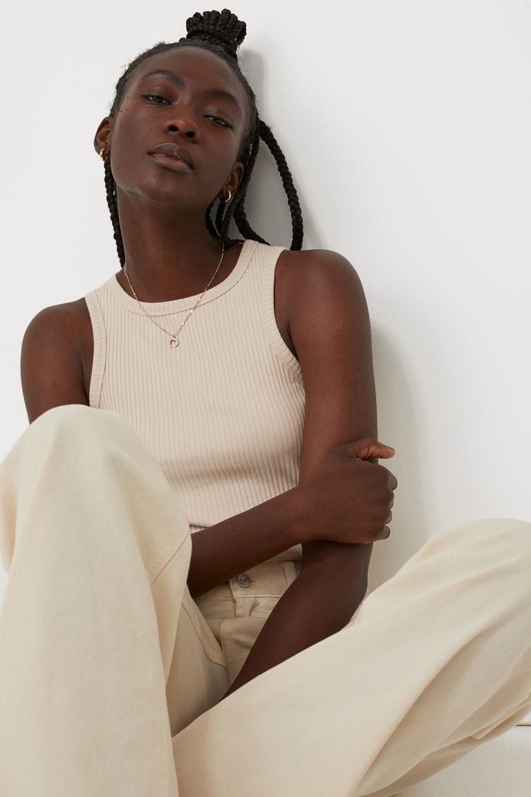 Ribbed Tank Top | H&M (US + CA)