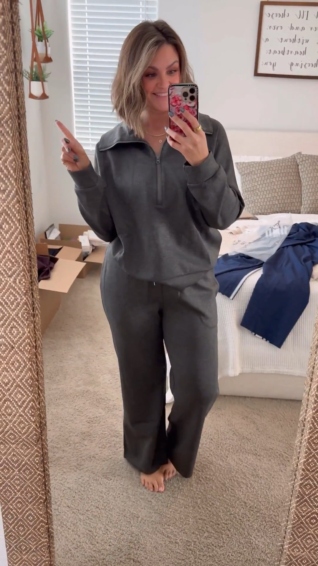 Affordable loungewear matching set

Sized up 1 (XL) So comfy!!

Size 12, Amazon find, affordable style, comfy sets, matching sets, gray sweat set, Courtney Hamilton

#LTKfitnessgoals #LTKActive #LTKgrwm