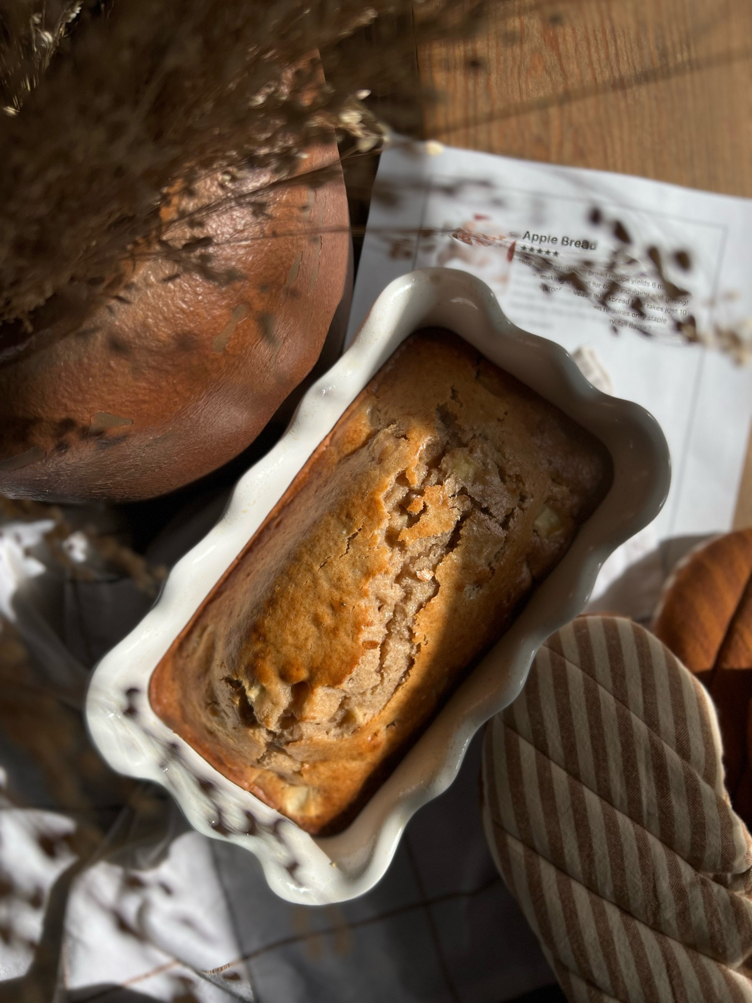 The cutest loaf pan I always get asked about. #loafpan #baking #bakeware #williamssonoma #aesthetickitchen #kitchen 