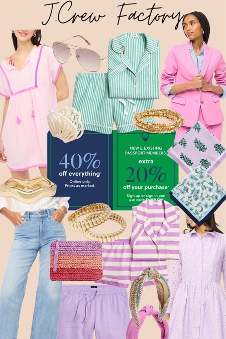 J.Crew Factory 60% off sale - use code family20 at checkout to add the 20% off to the already 40% off Sitewide sale. All my favorite women’s clothing + accessory picks here.

#LTKsalealert #LTKfindsunder50 #LTKstyletip