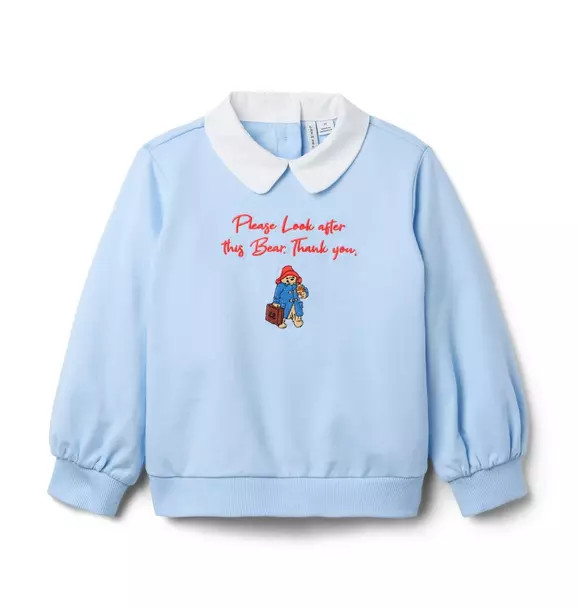 Paddington™ x Janie and Jack Collared Sweatshirt | Janie and Jack