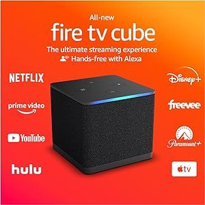 Amazon Fire TV Cube, Hands-free streaming device with Alexa, Wi-Fi 6E, 4K Ultra HD | Amazon (US)