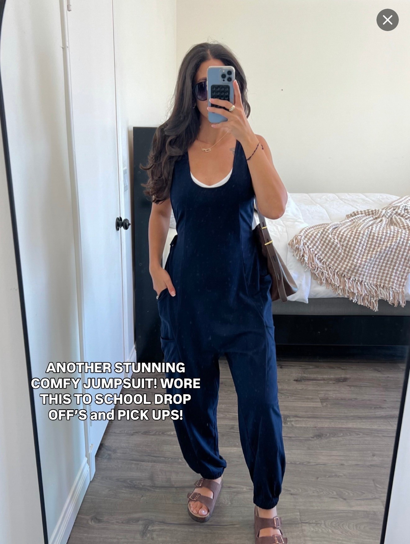 Such a cute jumpsuit! Size small - pretty stretchy

#LTKootd #LTKSeasonal #LTKMidsize