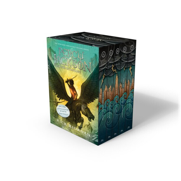 Percy Jackson and the Olympians 5 Book Paperback Boxed Set (w/poster) | Indigo (CA)