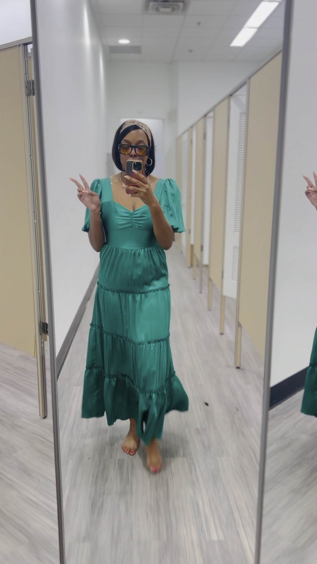 Mother’s Day  Satin Green Doll dress, such a beautiful dress for any occasion! Shop the look!!

#LTKStyleTip #LTKSaleAlert #LTKFindsUnder100