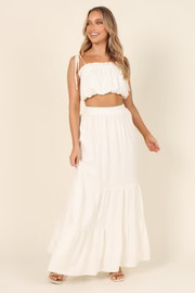 Sarah Skirt - White | Petal & Pup (US)