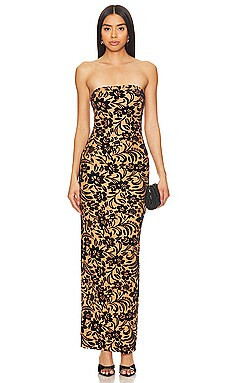 MORE TO COME Teagan Maxi Dress in Navy Floral from Revolve.com | Revolve Clothing (Global)