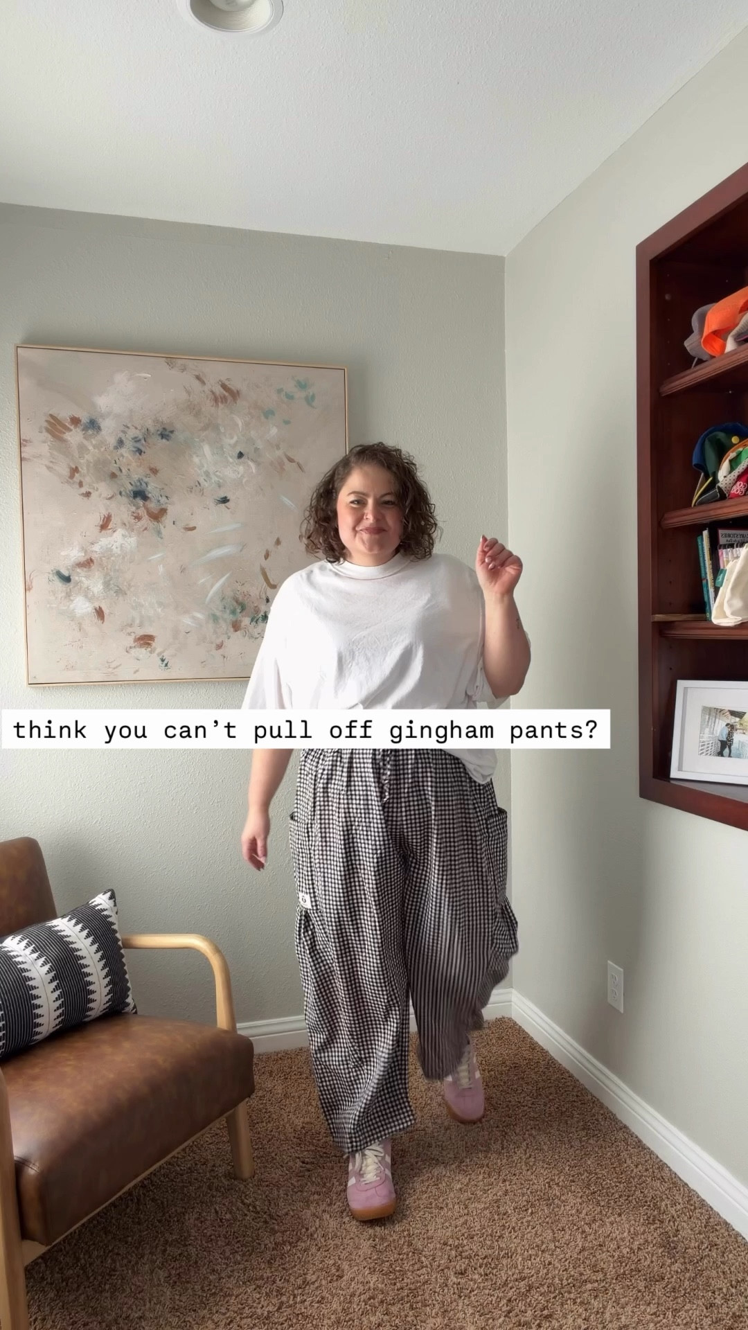 Gingham pants but make them real life 💁🏽‍♀️ comfy, easy, and actually wearable for whatever your day looks like. Don’t overthink it—you can style these more ways than you think ✨

Pants XXL

Bust 43  //  waist 42 //  hips 52  //  5’6” 

#LTKMidsize #LTKPlusSize #LTKootd