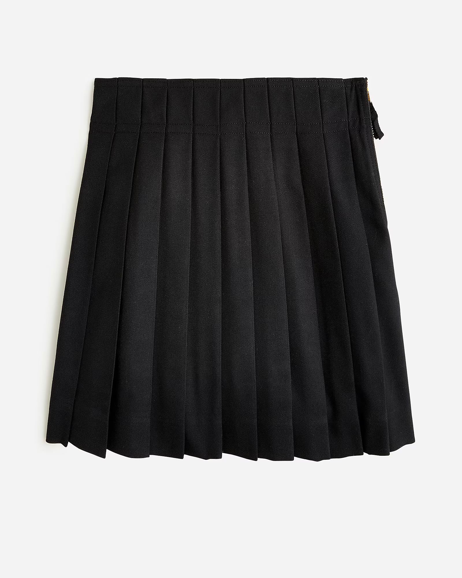 Girls' pleated skirt in twill | J.Crew US