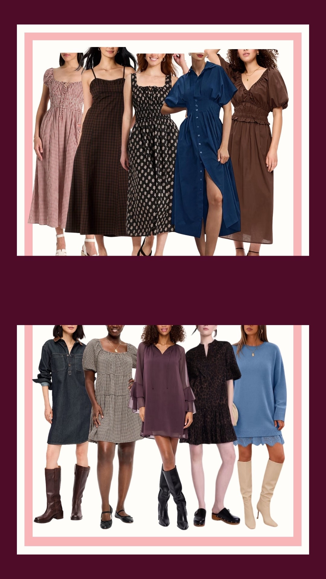 Fall dresses I’m loving! 

chic outfit, mom life, fashion over 50, over 40 fashion, fall fashion, what to wear, outfit inspo, fall style, target, amazon, Walmart

#LTKSeasonal #LTKOver40 #LTKootd