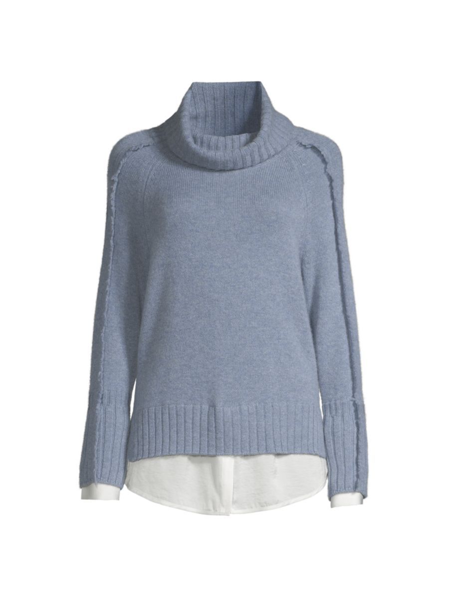Brochu Walker Jolie Fringe Wool &amp; Cashmere Blend Sweater | Saks Fifth Avenue
