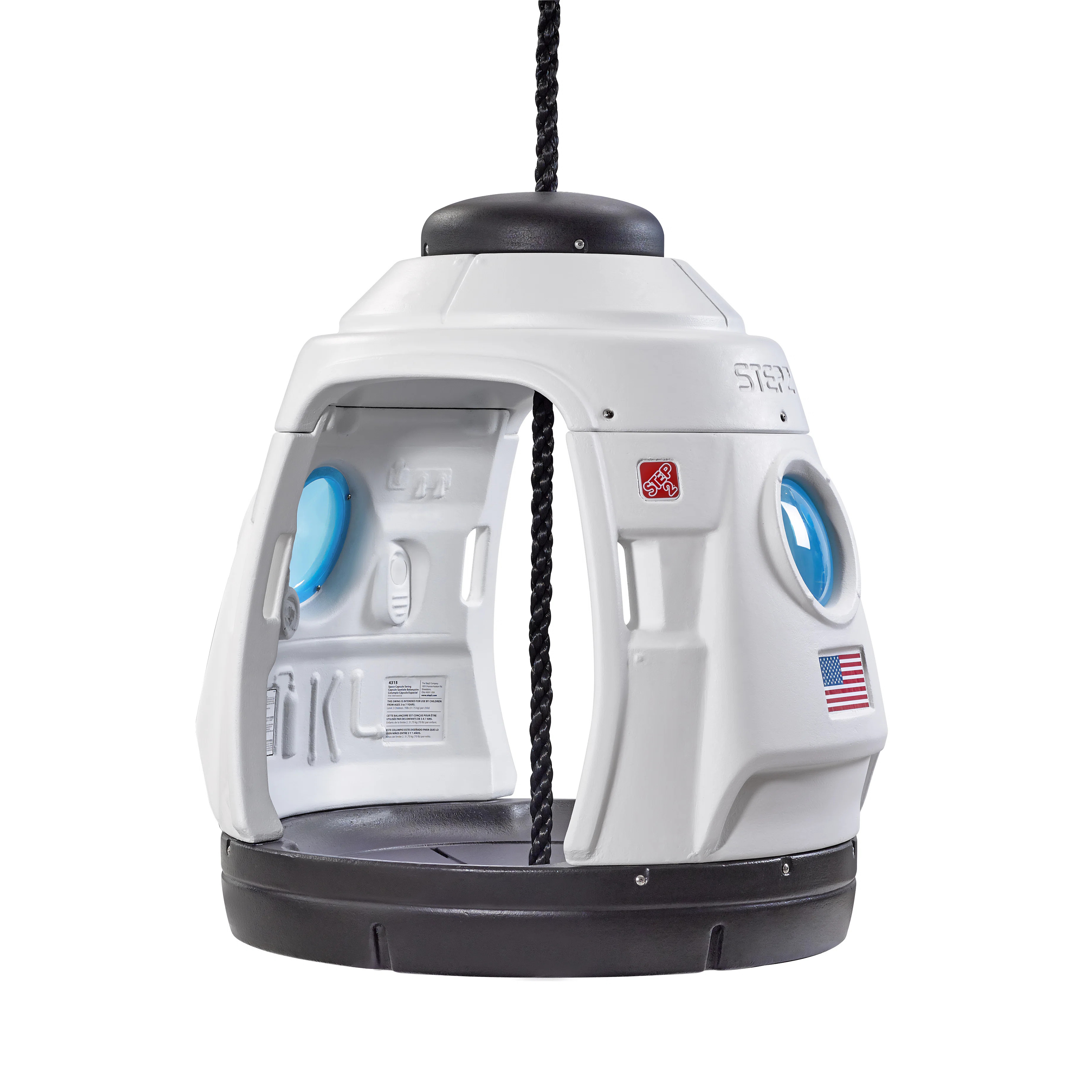Step2 Plastic Space Capsule Swing with Chains and Hooks & Reviews | Wayfair | Wayfair North America
