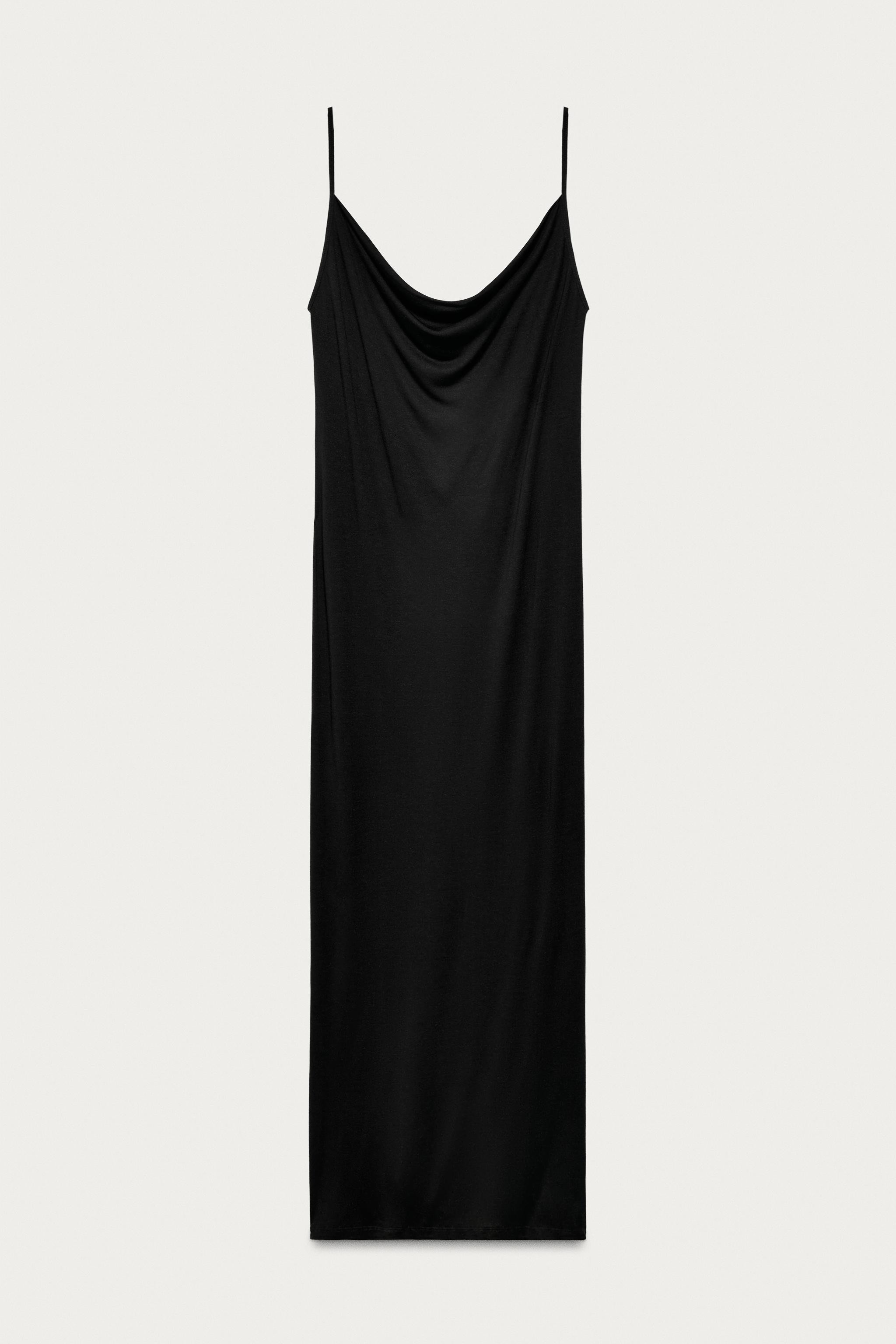 LONG DRAPED DRESS MARISA BERENSON X ZARA | Zara US