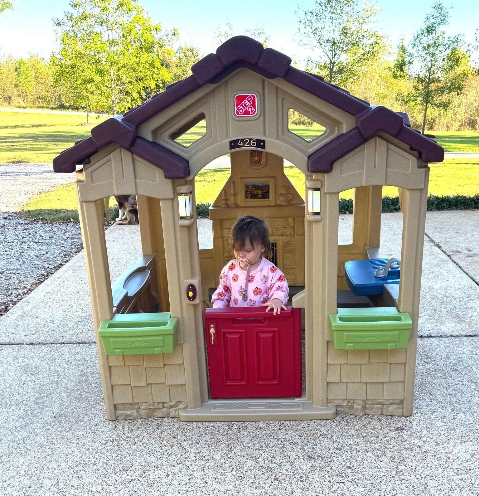 Our girl has played for hours in her little playhouse! Plus mama put it together with ZERO assist from the hubby 🎉 Whooo! Now that’s a win! Great for toddlers. Perfect birthday or Christmas giftt

#LTKHoliday #LTKGiftGuide #LTKKids