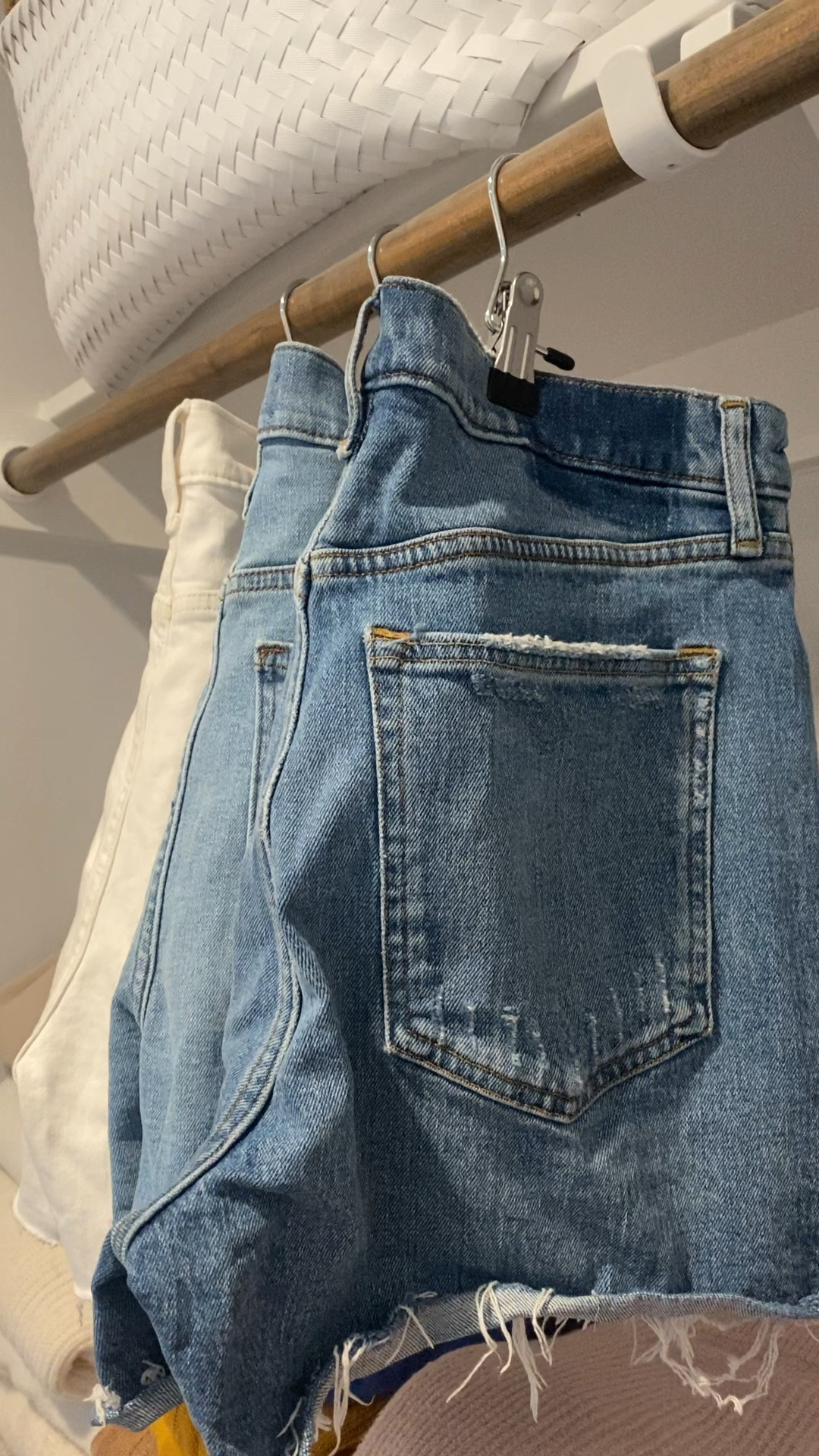 Way too excited about these clip hangers for shorts, leggings. Pants, boots! They’re so versatile! So quick and easy to use. 
Closet organization. Shorts organization. Tidy home. Affordable. Amazon find. In my opinion it’s so much easier to get dressed when you can see what you have. 

#LTKhome #LTKfindsunder50 #LTKstyletip