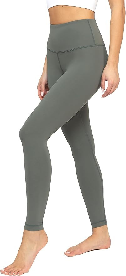 90 Degree By Reflex High Waist Squat Proof Ankle Length Interlink Leggings | Amazon (US)