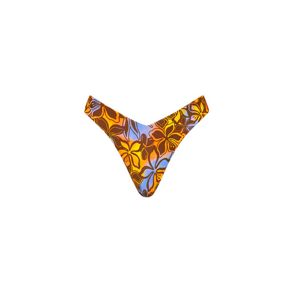 Y Cheeky Bikini Bottom - Frangipani Fizz | Kulani Kinis US