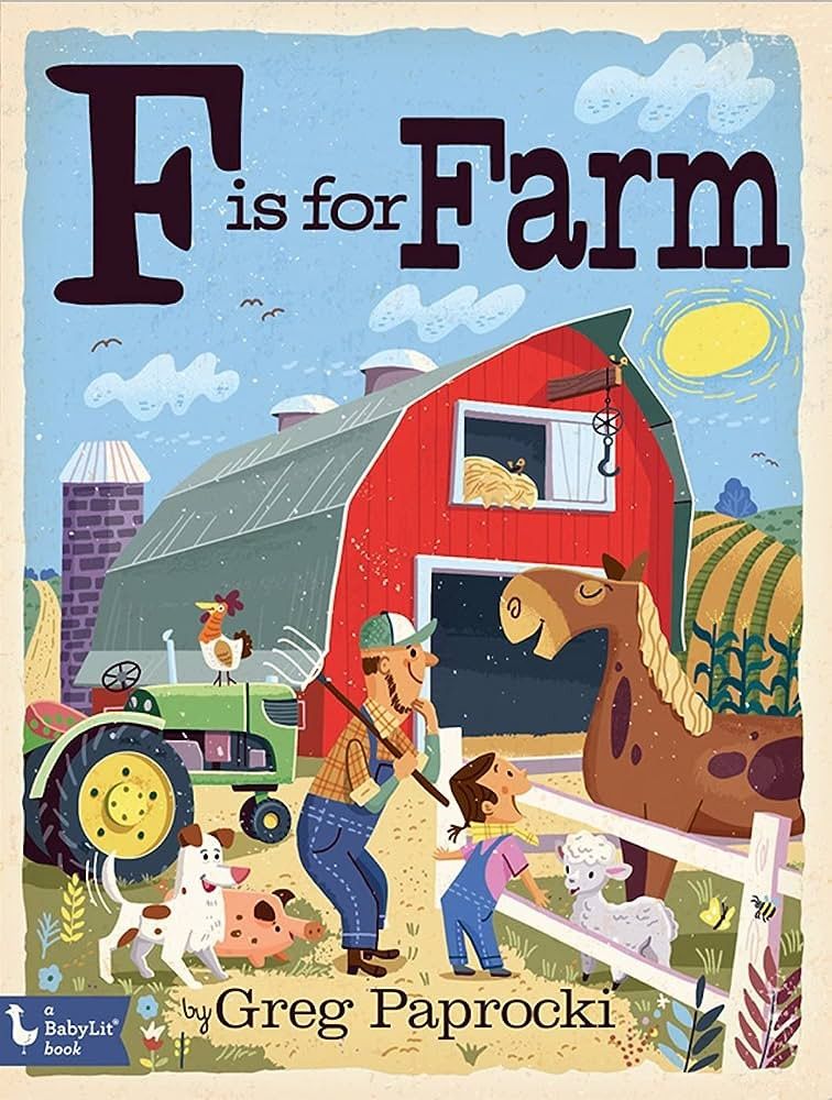 F Is for Farm (BabyLit) | Amazon (US)