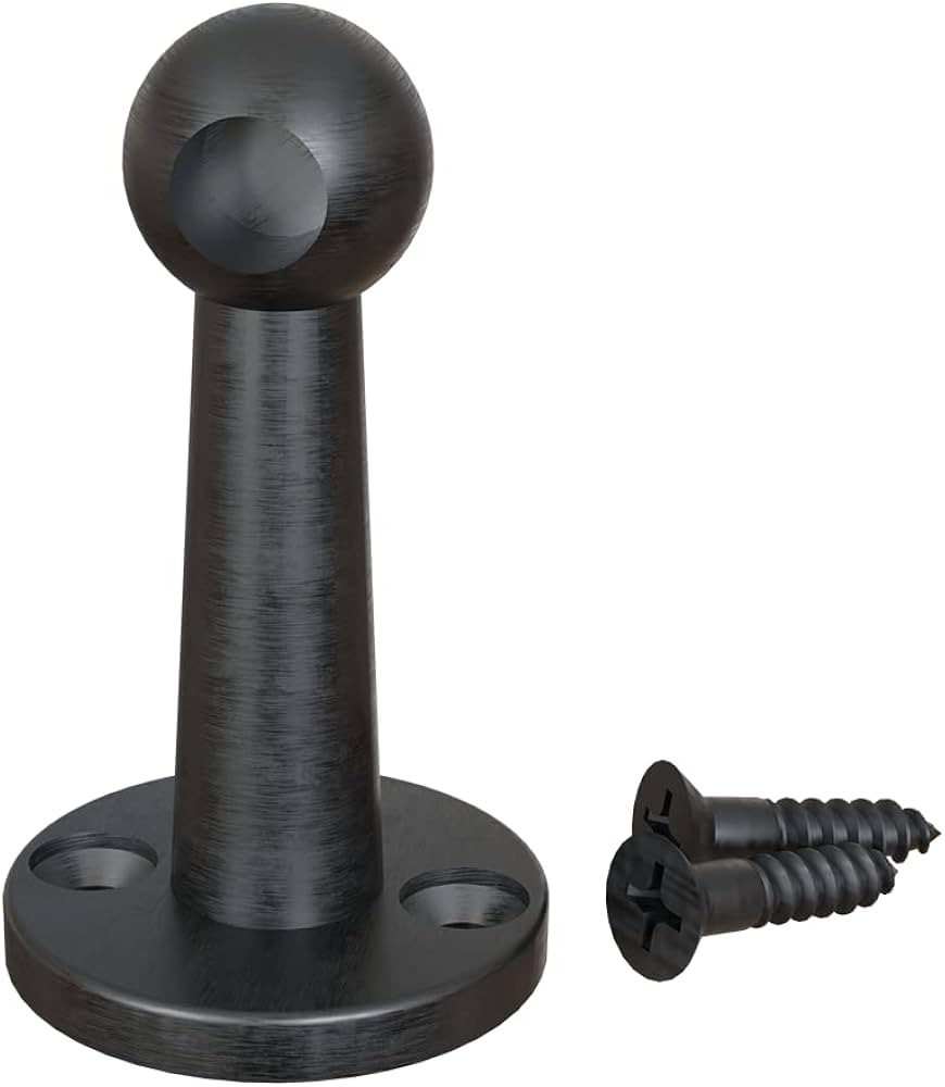 Gallery Rail End Post - Flat Black | Amazon (US)