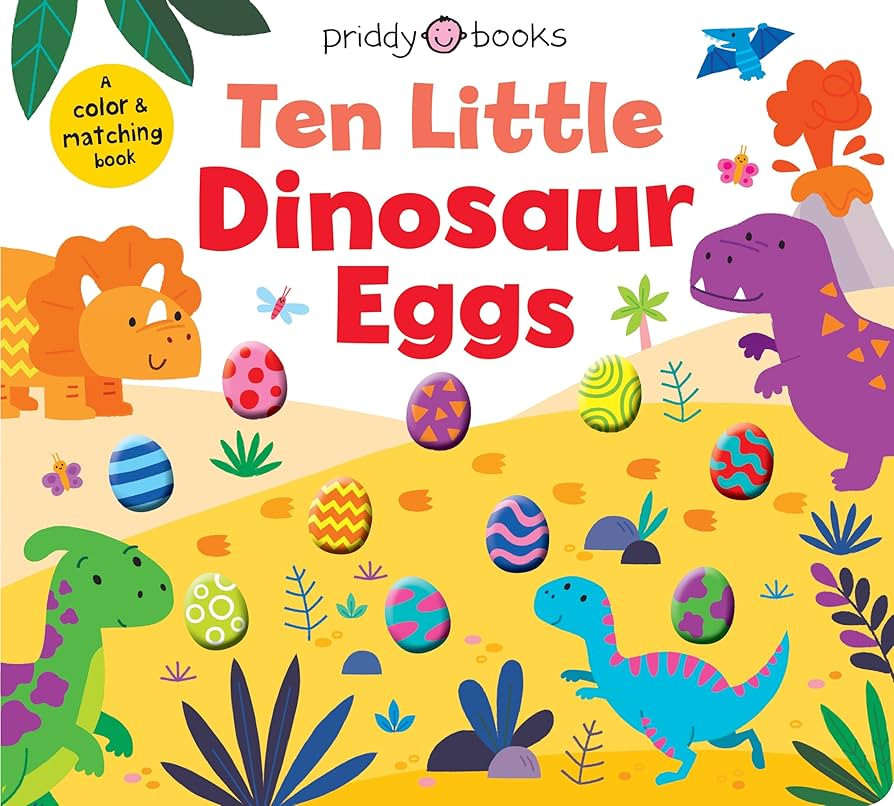 Ten Little Dinosaur Eggs (Little Squishies): A Color & Matching Book | Amazon (US)