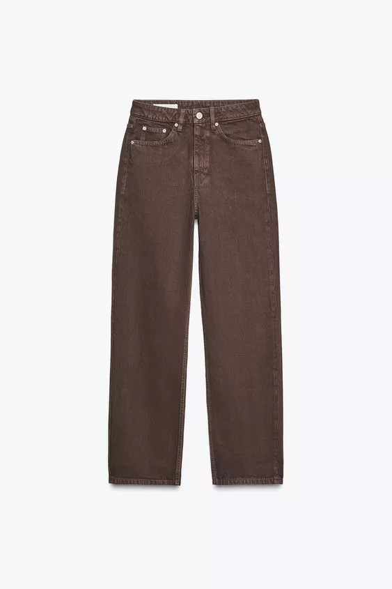 TRF MOM FIT HIGH WAIST JEANS | Zara US