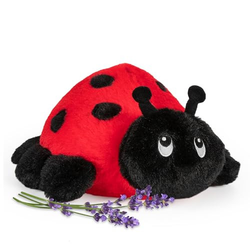 Ladybug - Microwavable & Weighted Plush Stuffed Animal - Heated Plushie for Warmth - Cute, Soft, Cozy Toy for Adults & Children (Boys, Girls, & Toddlers) by Warm Pals | Amazon (US)