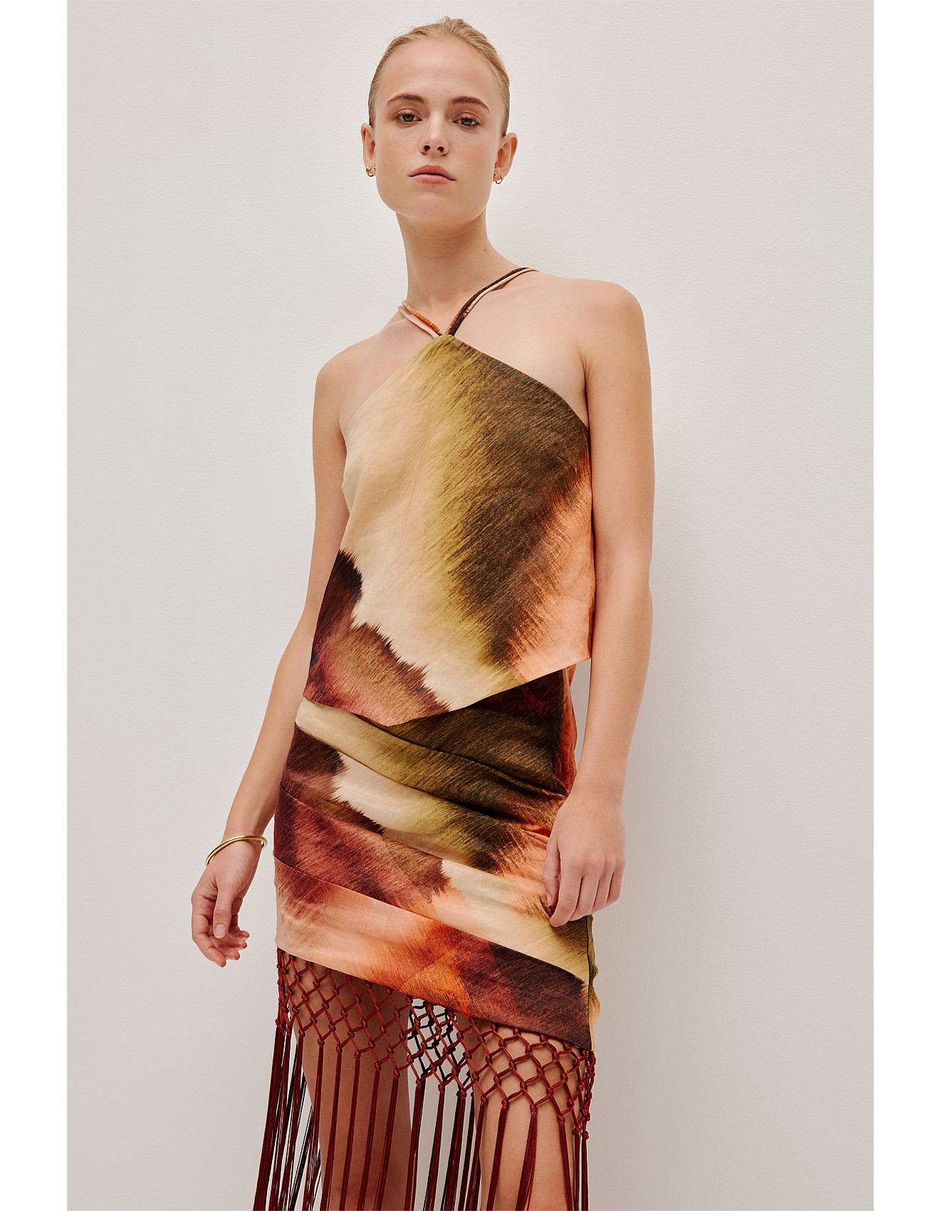 Talea Fringe Skirt | David Jones (Australia & New Zealand)