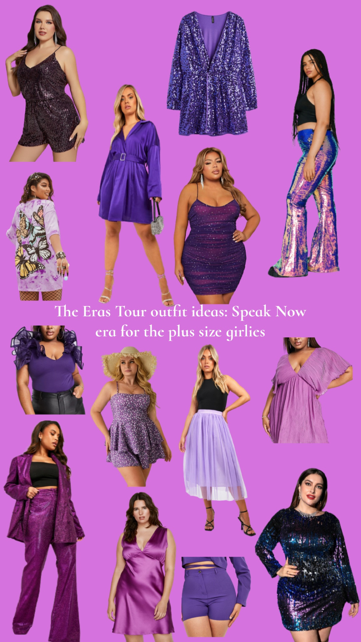 Taylor Swift The Eras Tour outfit inspiration: Speak Now era for the plus size girlies 💜

#LTKfit #LTKcurves #LTKunder50