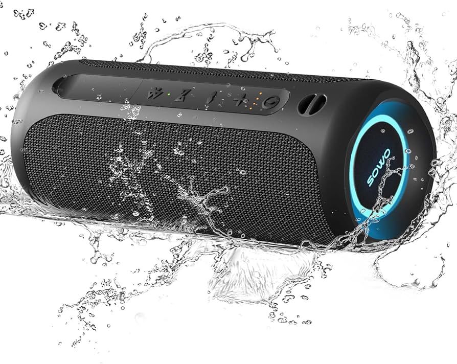 Portable Speaker, Wireless Bluetooth Speaker, IPX7 Waterproof, 25W Loud Stereo Sound, Bassboom Te... | Amazon (US)