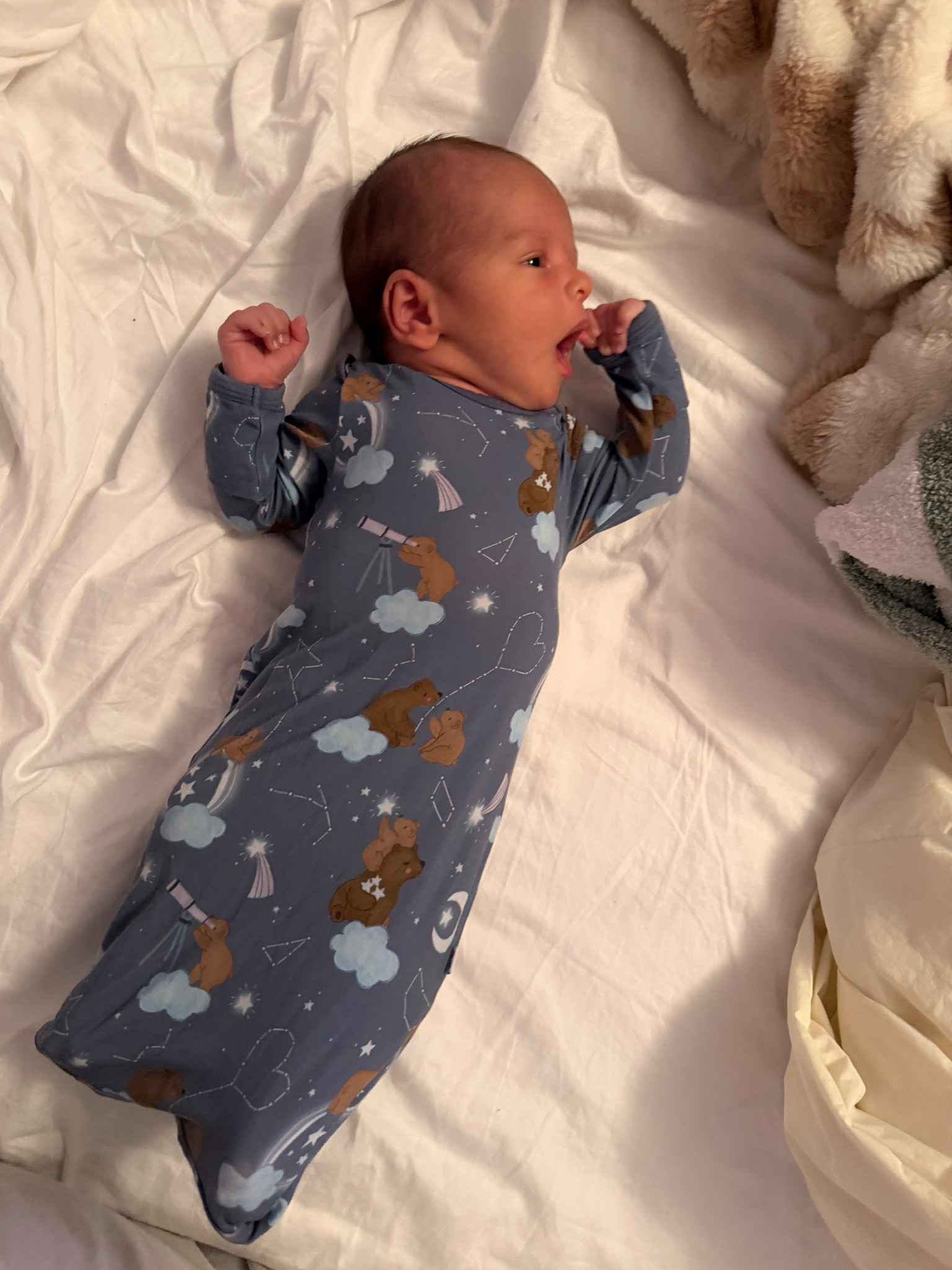 Our fav sleep gowns! He’s in the preemie size 💤 @Little Sleepies 

#LTKBaby #LTKmomlife #LTKBump