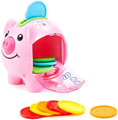 Fisher-Price Laugh & Learn Smart Stages Piggy Bank | Amazon (US)