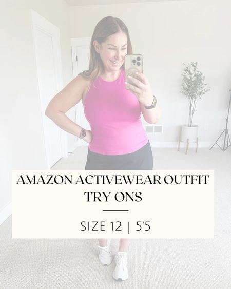 Amazon Activewear outfit try one

Ryanne is 5’5 | Size 12 

#LTKSeasonal #LTKstyletip #LTKcurves