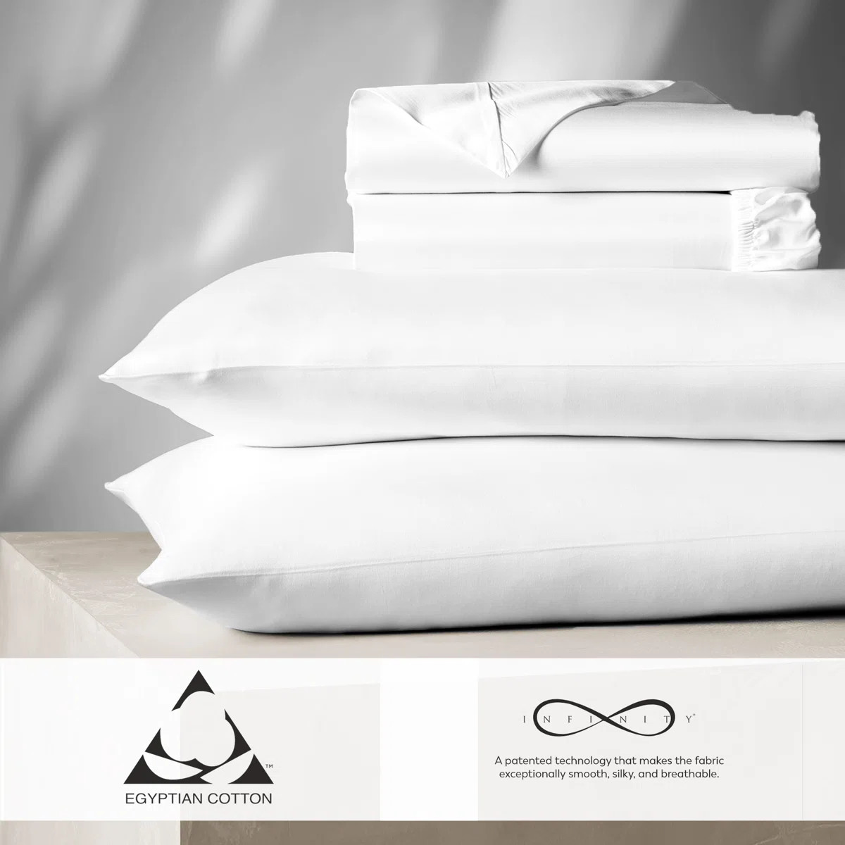1000TC Ultra-Soft & Silky Luxury Egyptian Cotton Sheet Set | Wayfair North America