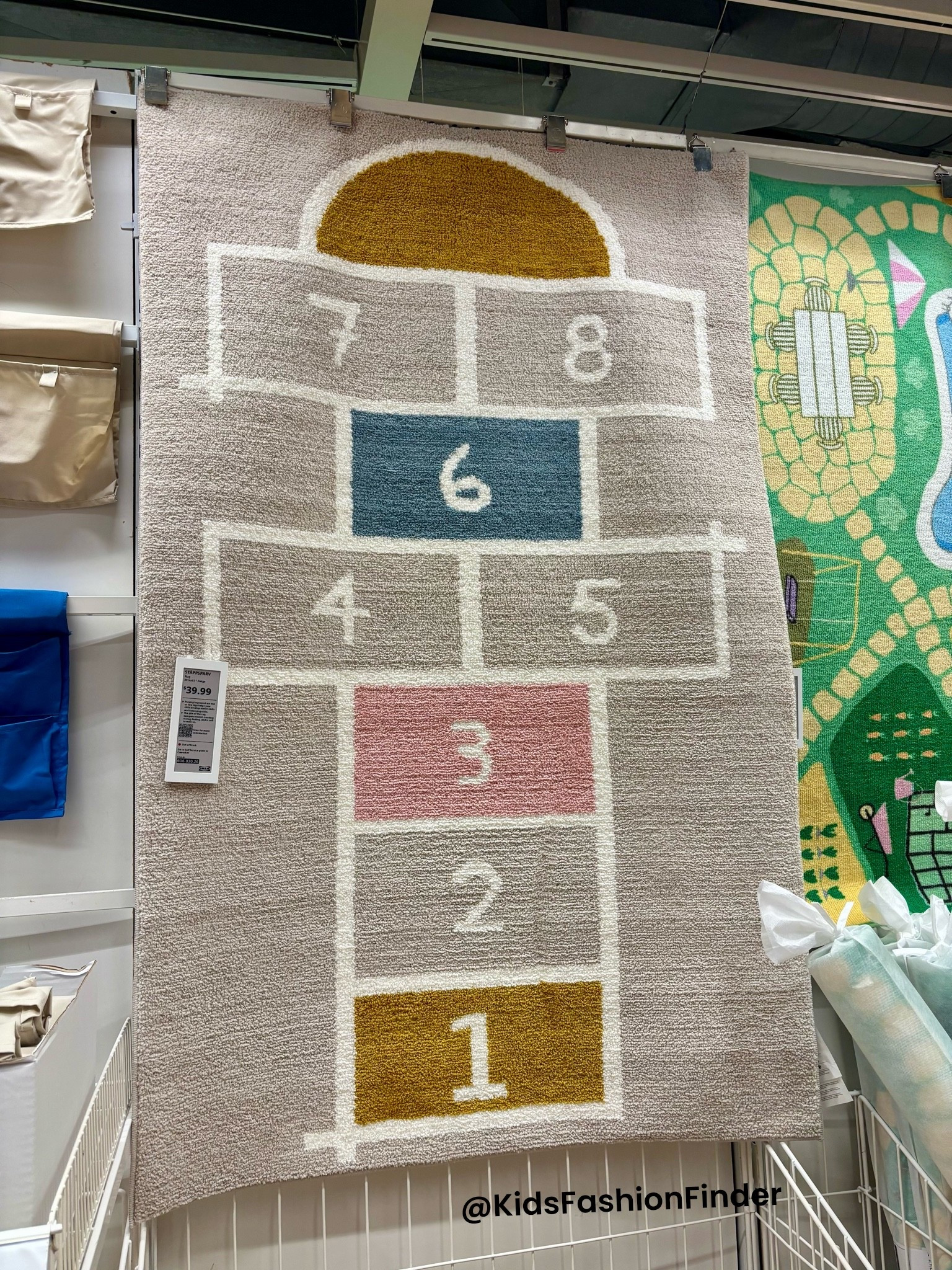 🩷✨ This hopscotch rug with a soft, fluffy feel makes playtime extra fun 🙌
Perfect for helping kids practice balance and coordination while playing 💛

#IKEA #KidsRoom #PlayroomInspo #Hopscotch
#ToddlerActivities #LearningThroughPlay #MomApproved #LTKFamily

#LTKKids #LTKHome #LTKmomlife