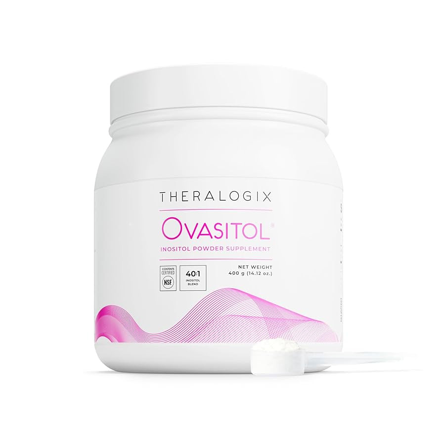 Theralogix Ovasitol Inositol Powder - 90-Day Supply - Myo-Inositol & D-Chiro Inositol for Hormone... | Amazon (US)