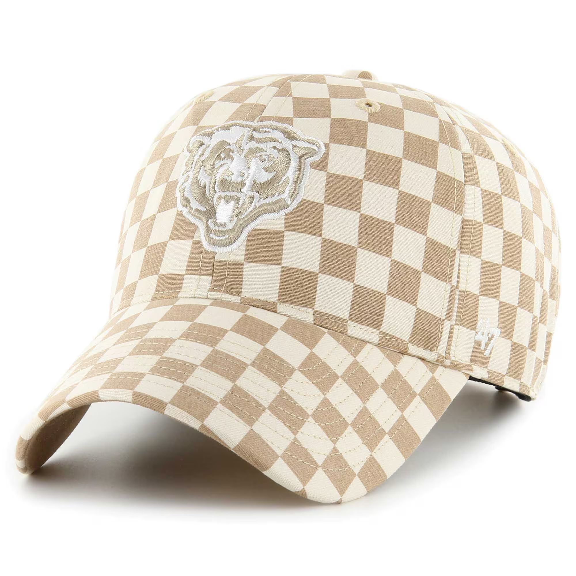 Women's Chicago Bears '47 Tan Vibe Check Clean Up Adjustable Hat | NFL Shop