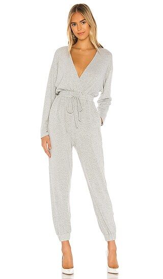 Willie Jumpsuit in Heather Grey | Revolve Clothing (Global)