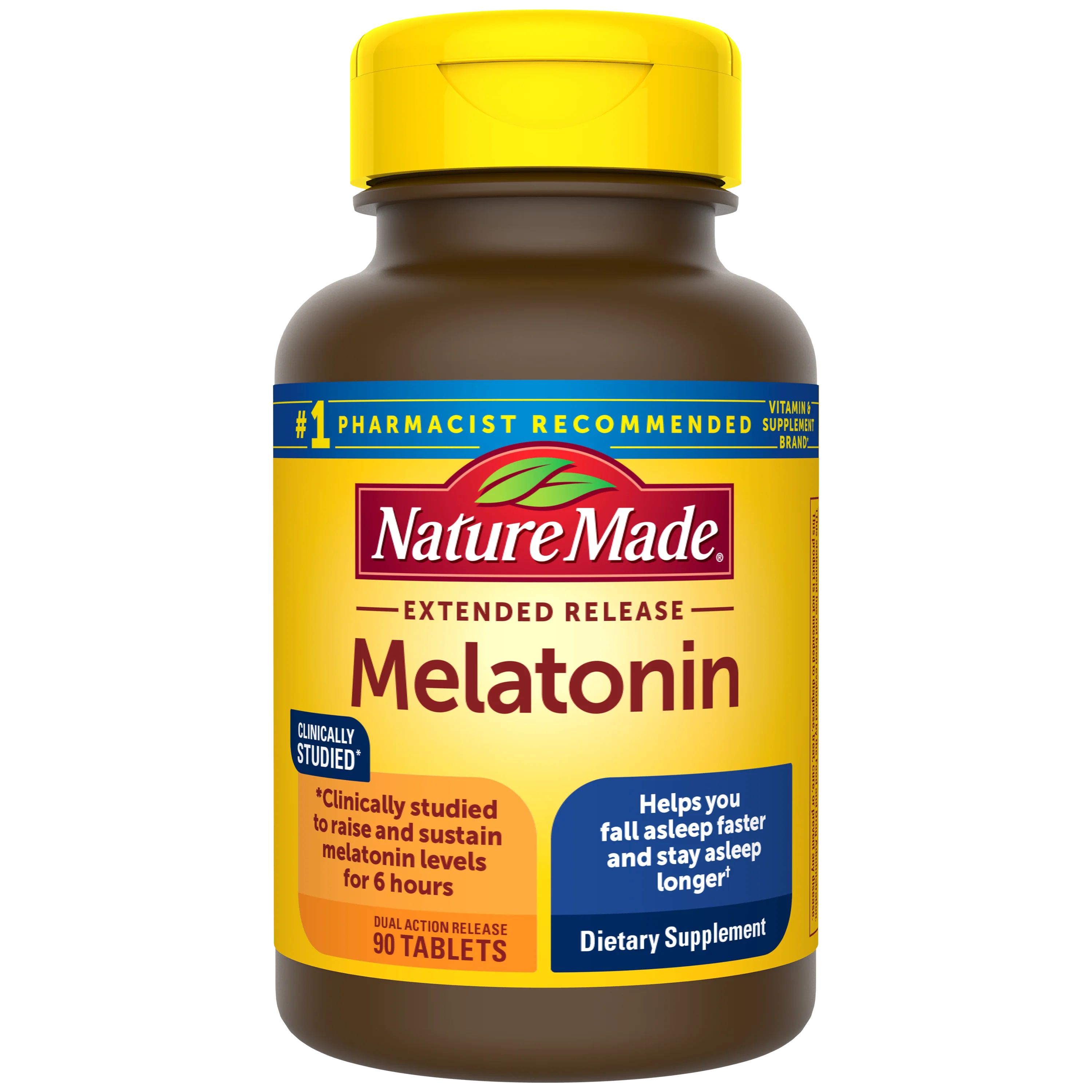 Extended Release Melatonin 4 mg Tablets | NatureMade