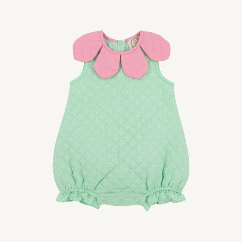 Halloween Flower Costume - Infant Bubble in Green & Pink | The Beaufort Bonnet Company