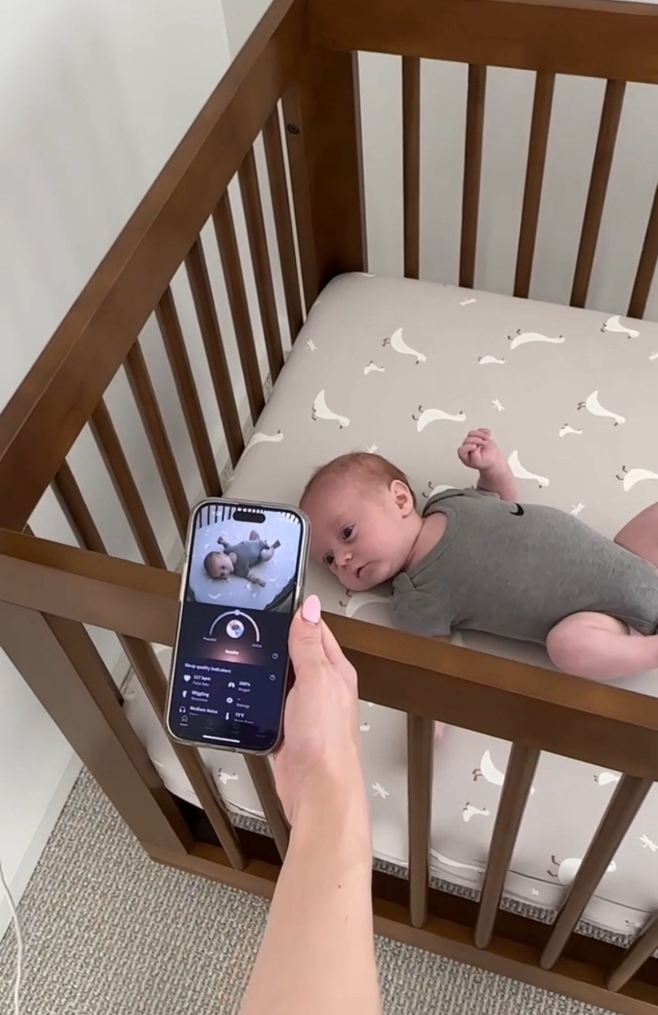 Peace of mind while they sleep 💭 The Owlet Dream Duo tracks baby’s sleep + heart rate and gives real-time insights straight to your phone. A must-have for new parents—linking it on LTK! #AmazonBaby #OwletDreamDuo #LTKbaby #NewParentMustHaves #BabyEssentials