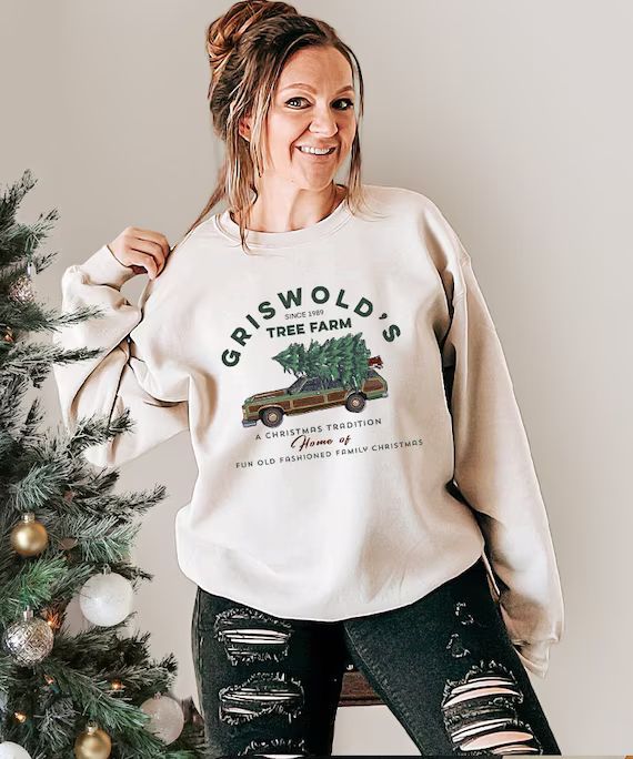 Griswold's Sweatshirt Griswold's Tree Farm Top Fun | Etsy | Etsy (US)