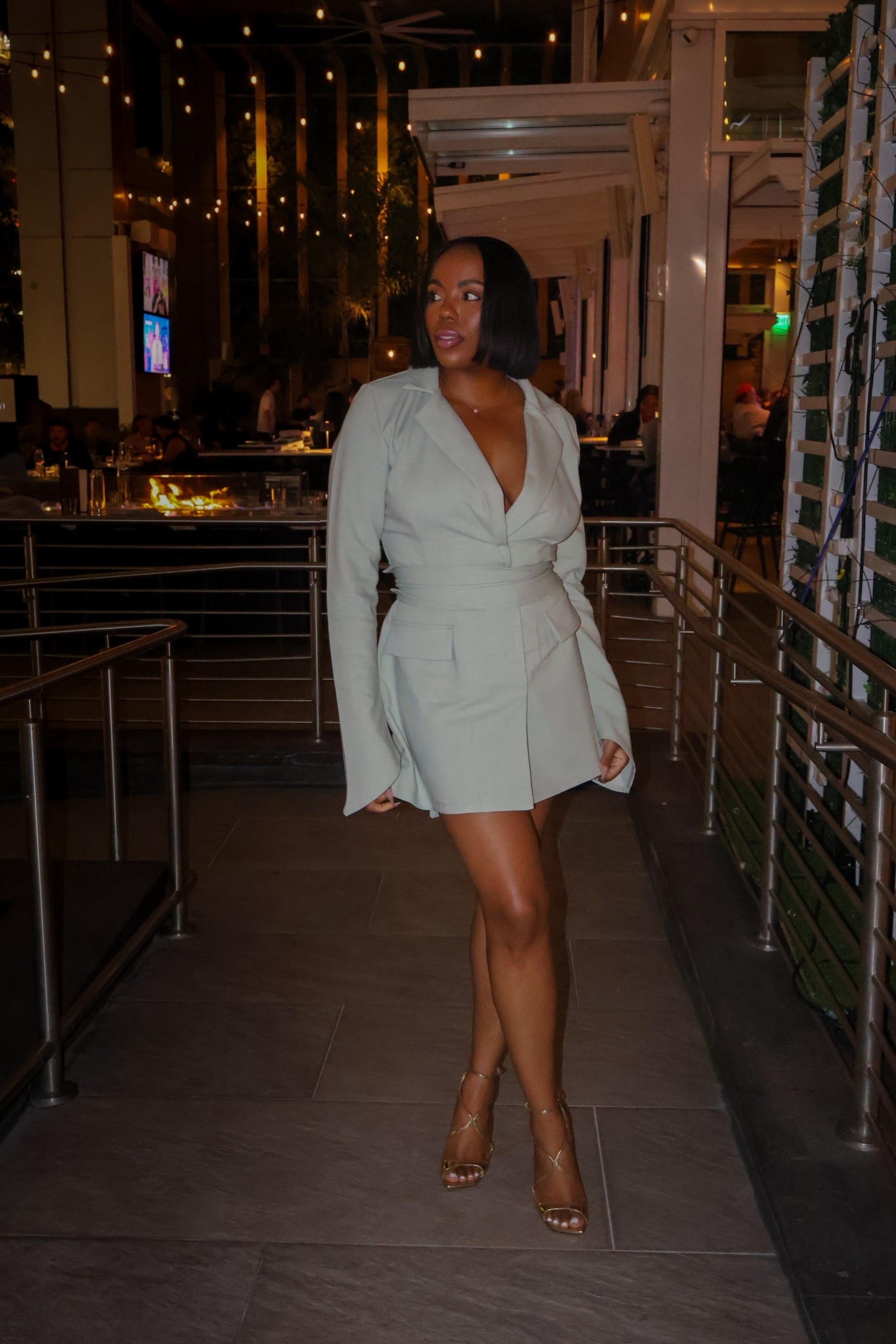 You can always find me in a blazer dress. They’re such an easy way to pull off a chic look. I love elongated sleeve detail on this one! I’m wearing this one in a size 8 but I could have sized down to a 6! #blazer #blazerdress #ootd 

#LTKootd #LTKNYFW #LTKOver40