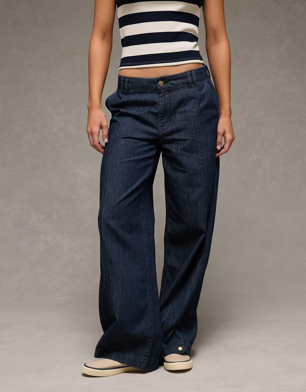 AE Baggy Wide-Leg Trouser | American Eagle Outfitters (US & CA)