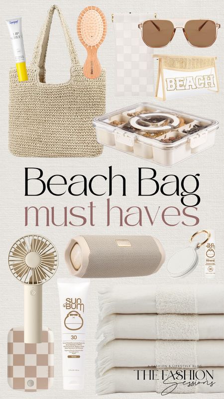 Beach bag must haves! 🌊☀️⛱️👙

Beach bag must haves | beach necessities | neutral beach finds | beach bag | vacation | summer | Tracy | The Fashion Sessions 

#LTKtravel #LTKswim #LTKSeasonal